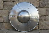 Hammered Steel Buckler Shield, 14 inch - Man At Arms, a classic medieval and renaissance shield with domed boss.