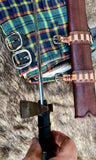 Kern Irish sword handle and blade, showcasing craftsmanship of the Irish Single Hand Ring Hilt Sword.