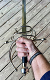 Renaissance Rapier, 17th Century, Ambidextrous Man At Arms