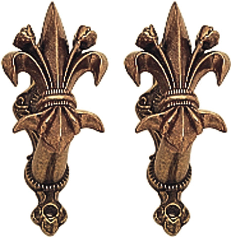 Fleur-De-Lis Bronze Sword Hangers
